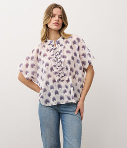 0039Italy cotton batiste blouse Daisy