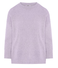 Load the image into the gallery viewer, 0039Italy cashmere-wool blend jumper Amadea round neckline
