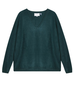 Les tricots de Léa Cashmere Sweater Monjako V-neck