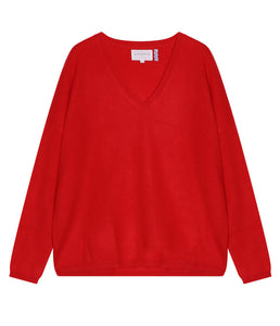 Les tricots de Léa Cashmere Sweater Monjako V-neck