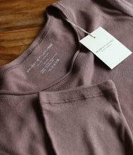 Load the image into the gallery viewer, Majestic Filatures cotton-cashmere shirt round neck long sleeve
