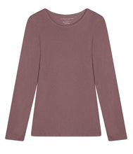 Load the image into the gallery viewer, Majestic Filatures cotton-cashmere shirt round neck long sleeve
