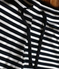 Load the image into the gallery viewer, The Shirt Project organic cotton stripe sweat short
