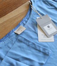 Load the image into the gallery viewer, The Shirt Project Organic cotton-modal-mix shirt boat neck 3/4 sleeve
