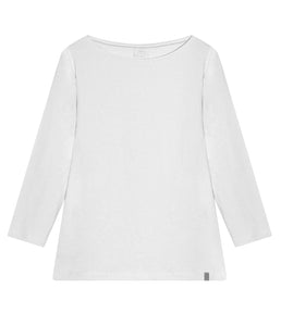 The Shirt Project Organic cotton-modal-mix shirt boat neck 3/4 sleeve