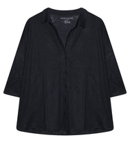 Load the image into the gallery viewer, Majestic Filatures linen-mix blouse shirt
